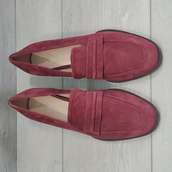 NEW 27EDIT Naturalizer Caroline Loafer Suede Slip On Nubuck  shoes sz 7M - Picture 4 of 12